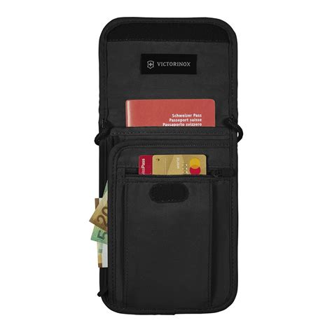 victorinox deluxe concealed security pouch with rfid protection|Victorinox Travel Accessories 5.0 Deluxe Concealed Security .